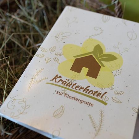 Kraeuterhotel Garni Zur Klostergrotte Nohra  Екстериор снимка